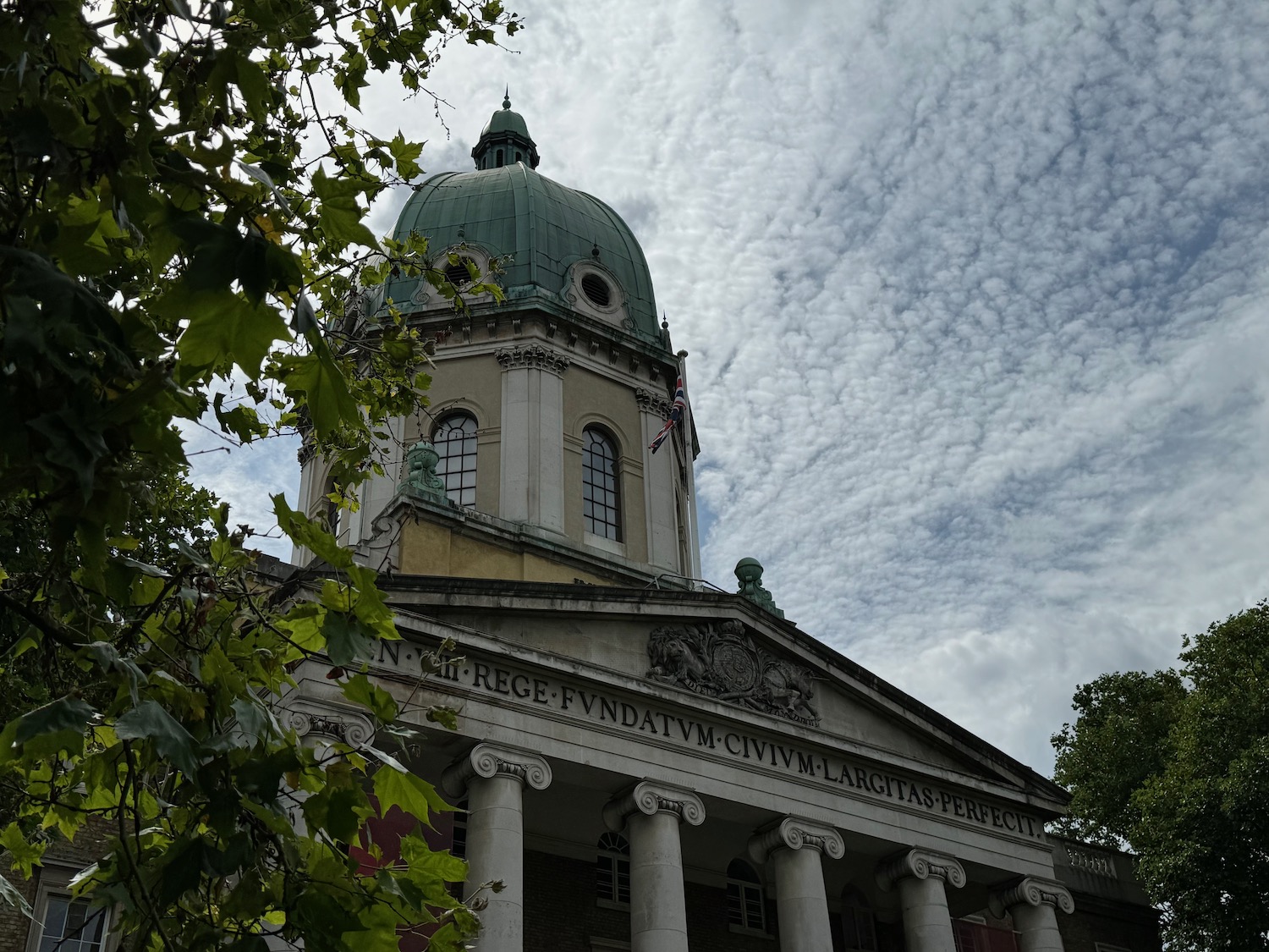 a building with a dome on top