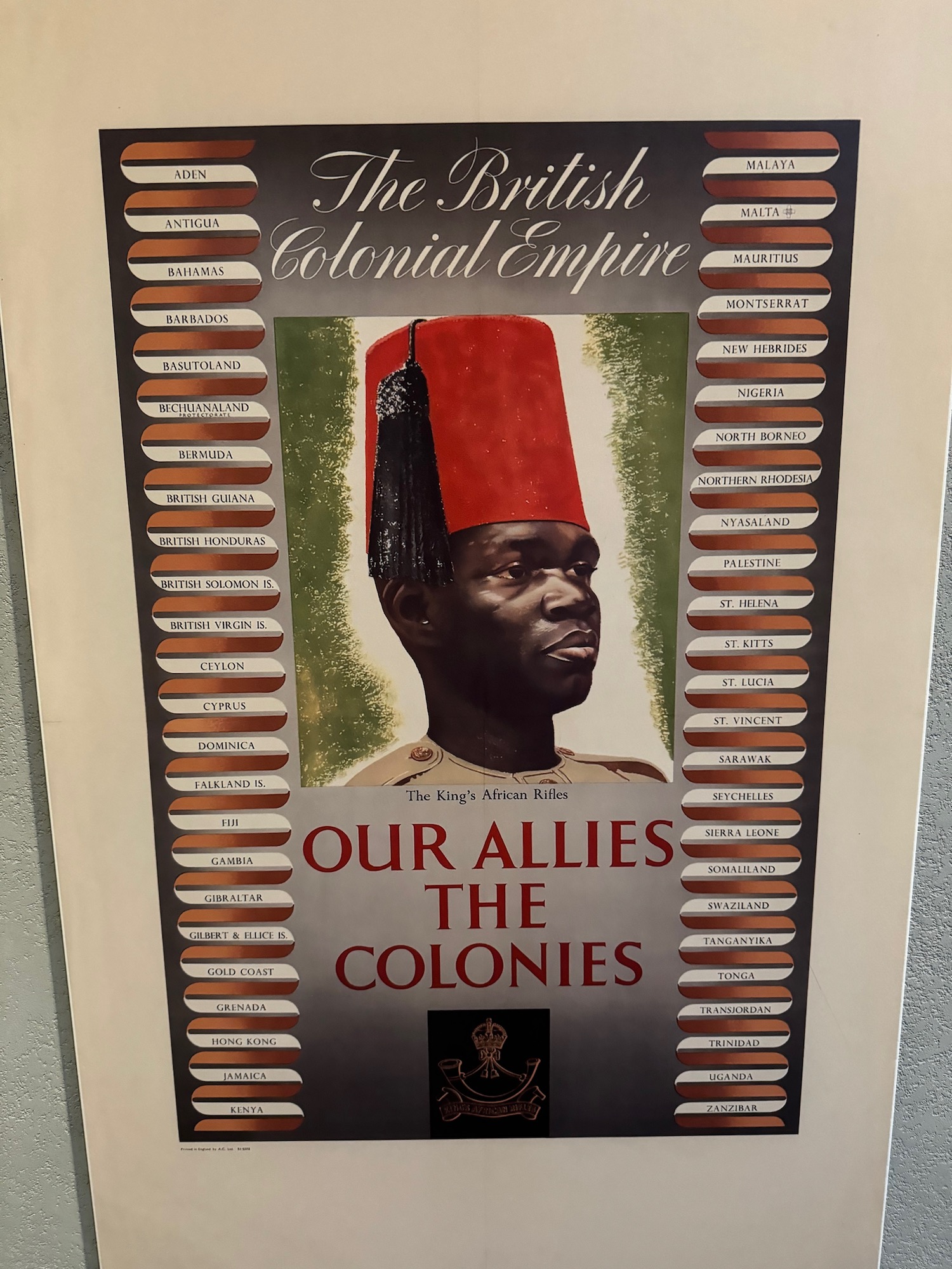 a poster of a man with a hat