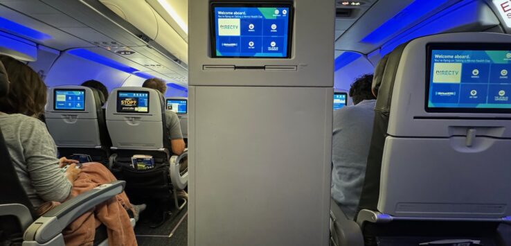 a screen on a plane