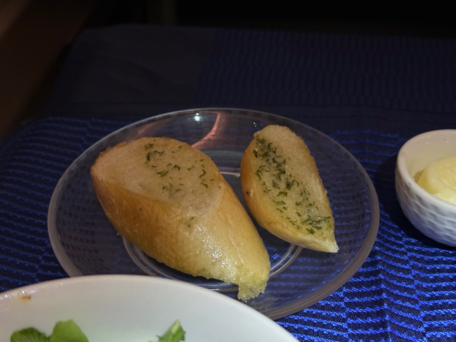 a plate of food on a table