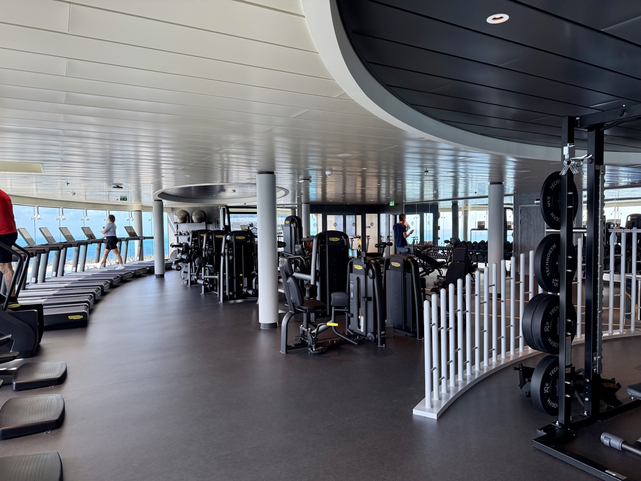 MSC World America fitness center treadmills