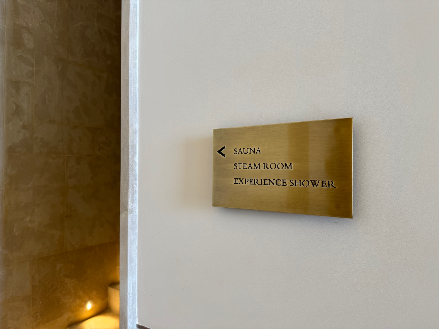 a sign on a wall