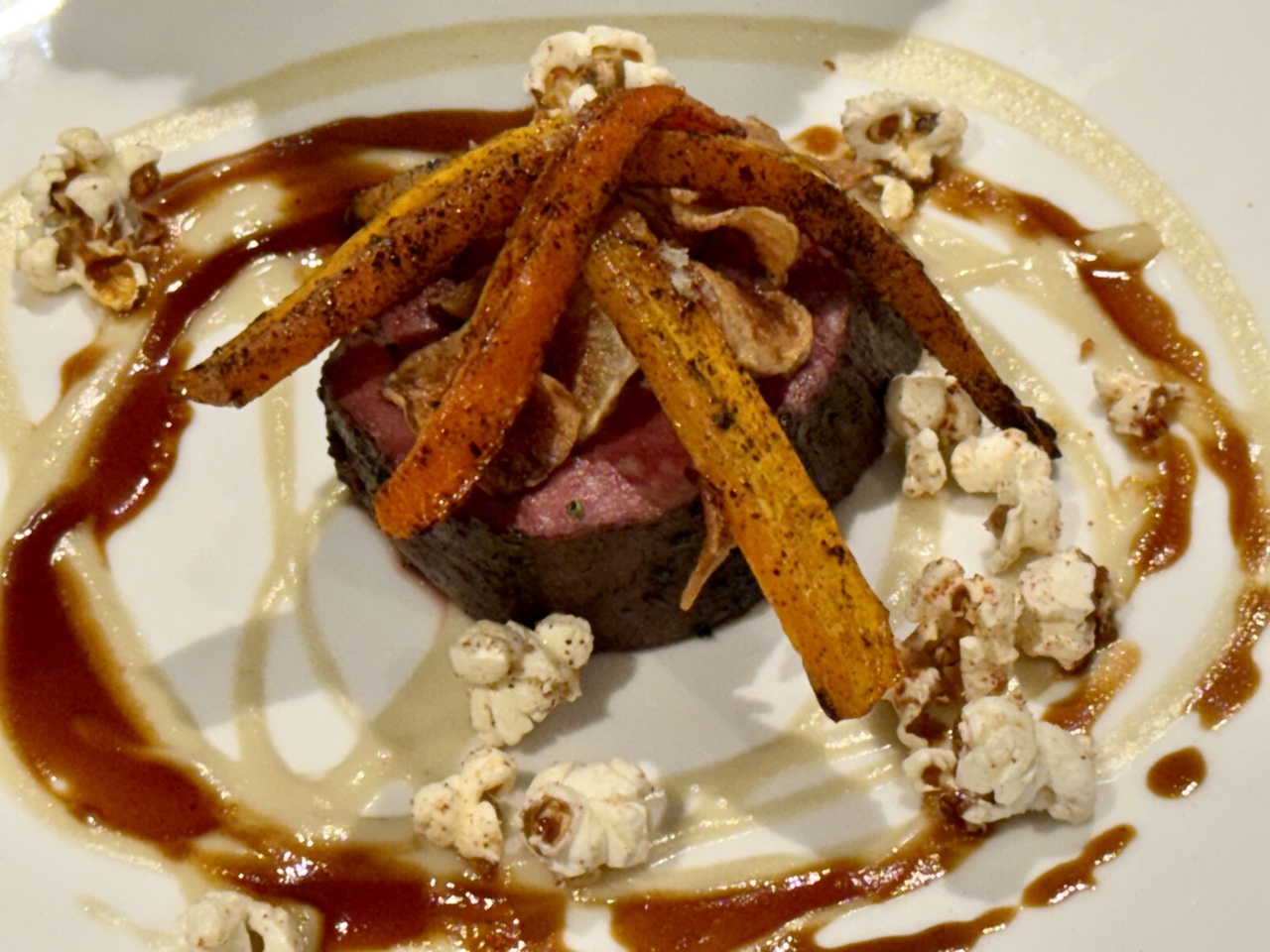 scenic cruises steak and popcorn