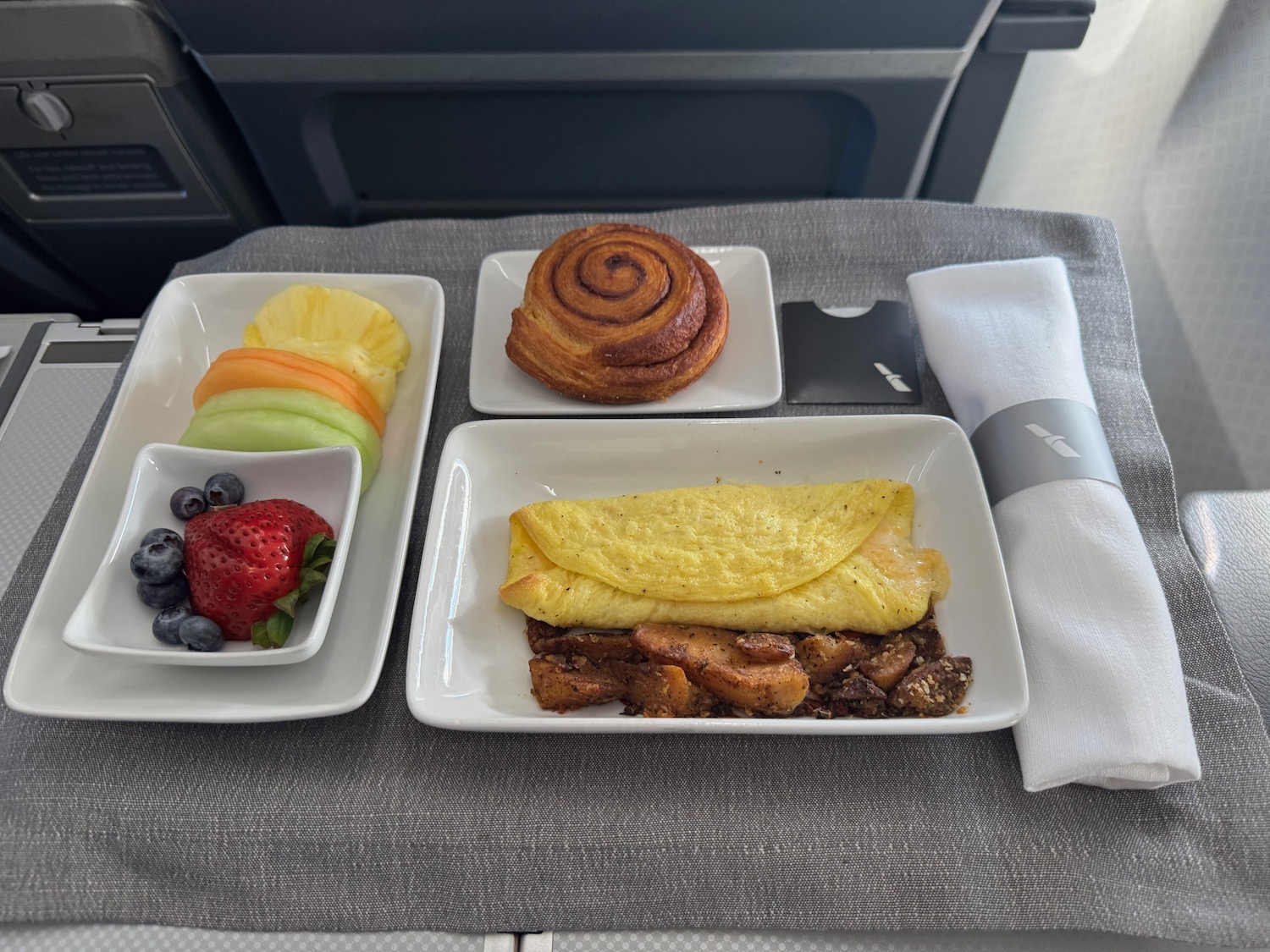 a plate of food on a table