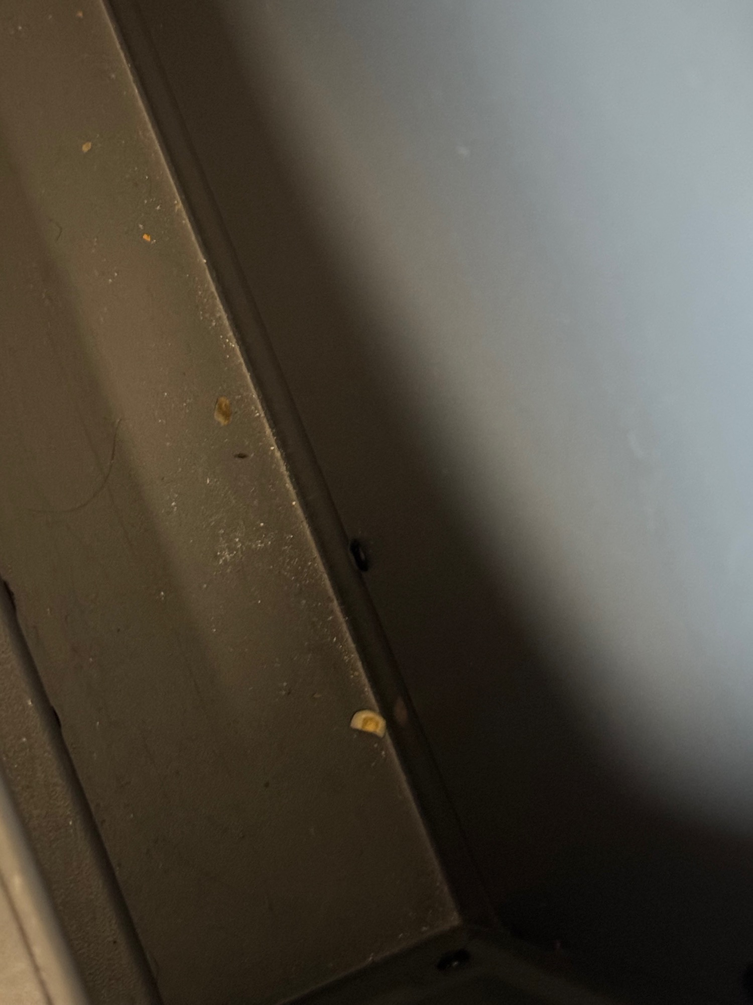 a close up of a metal surface