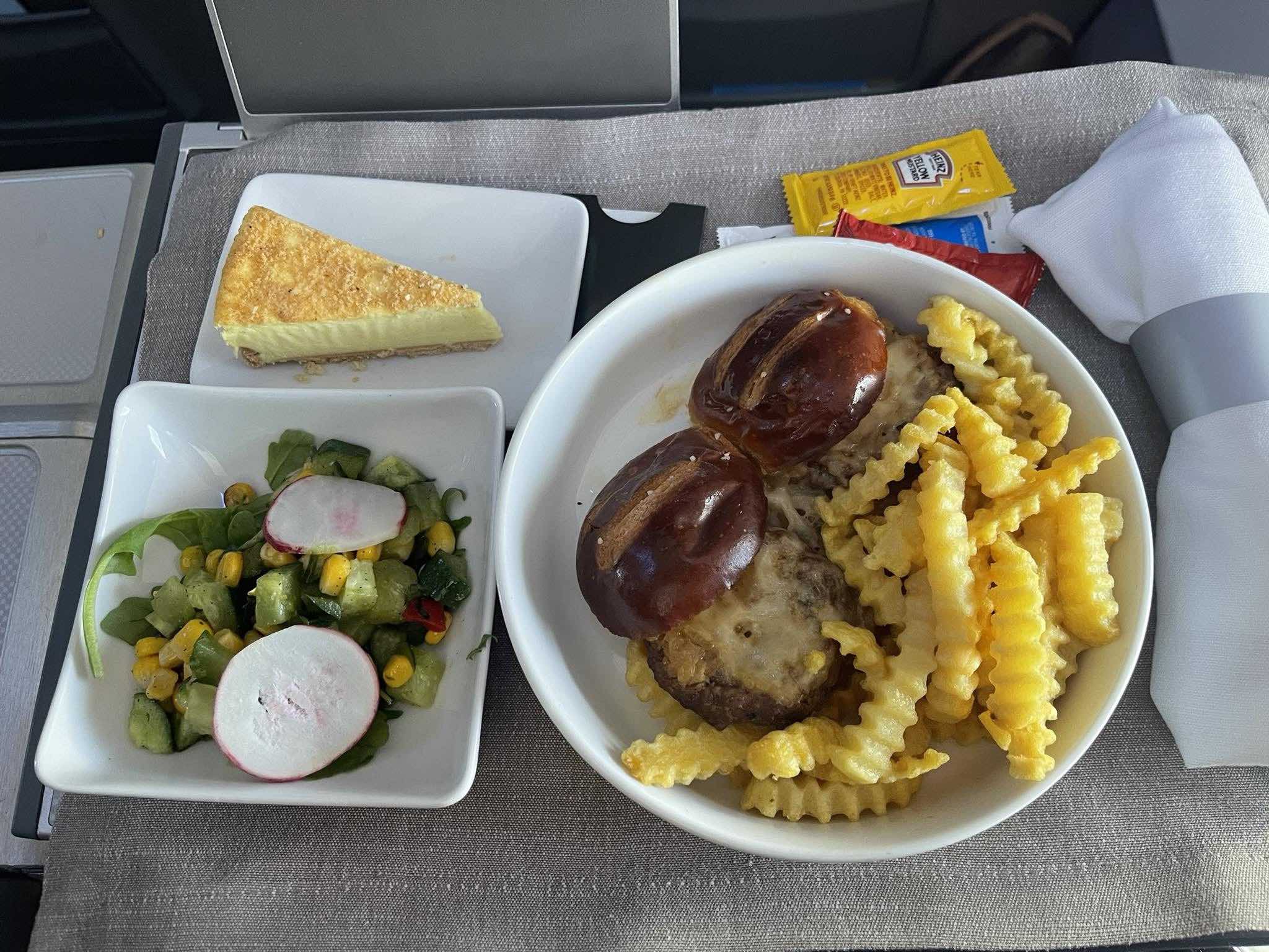 The Real Reason American Airlines Is Pulling Popular "Sliders & Fries" In First Class