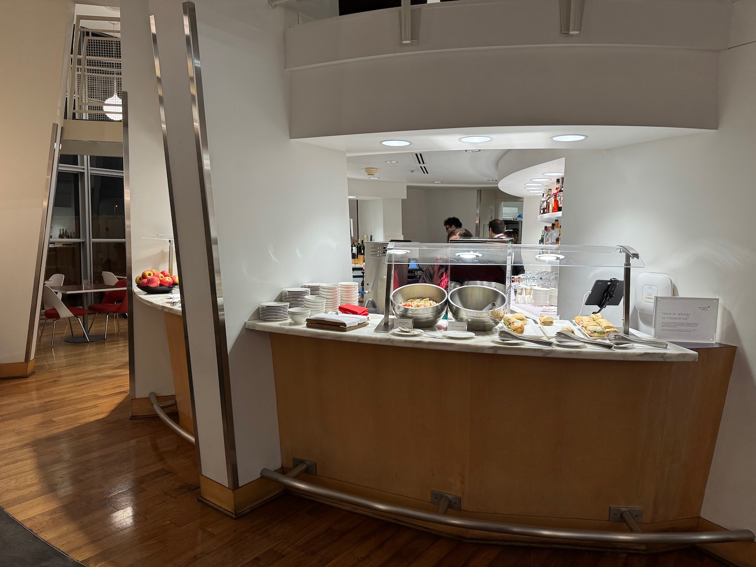 a food on the counter