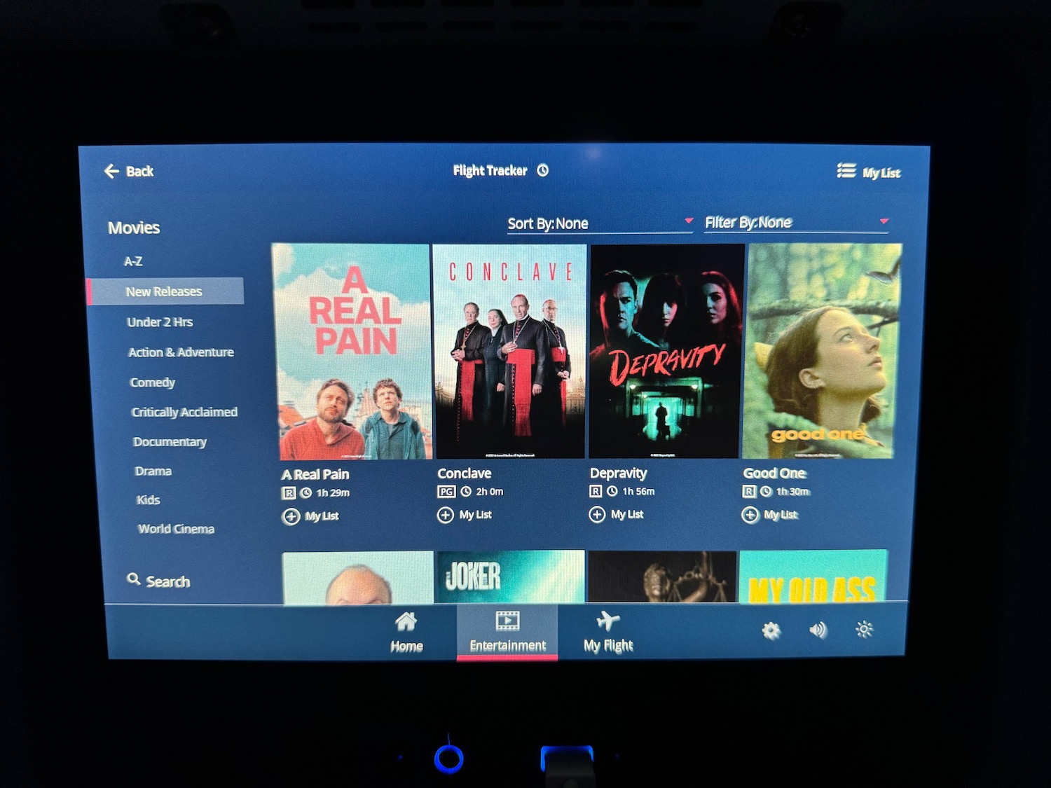 a screen shot of a television