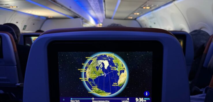 a screen on a plane