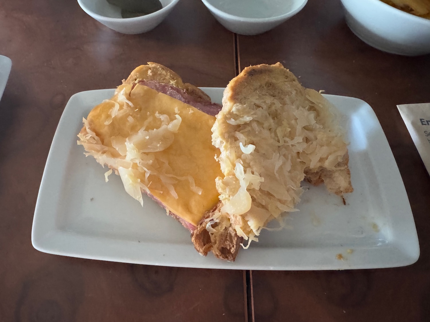a sandwich on a plate