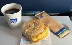 Jeff Mauro Bagel United Airlines