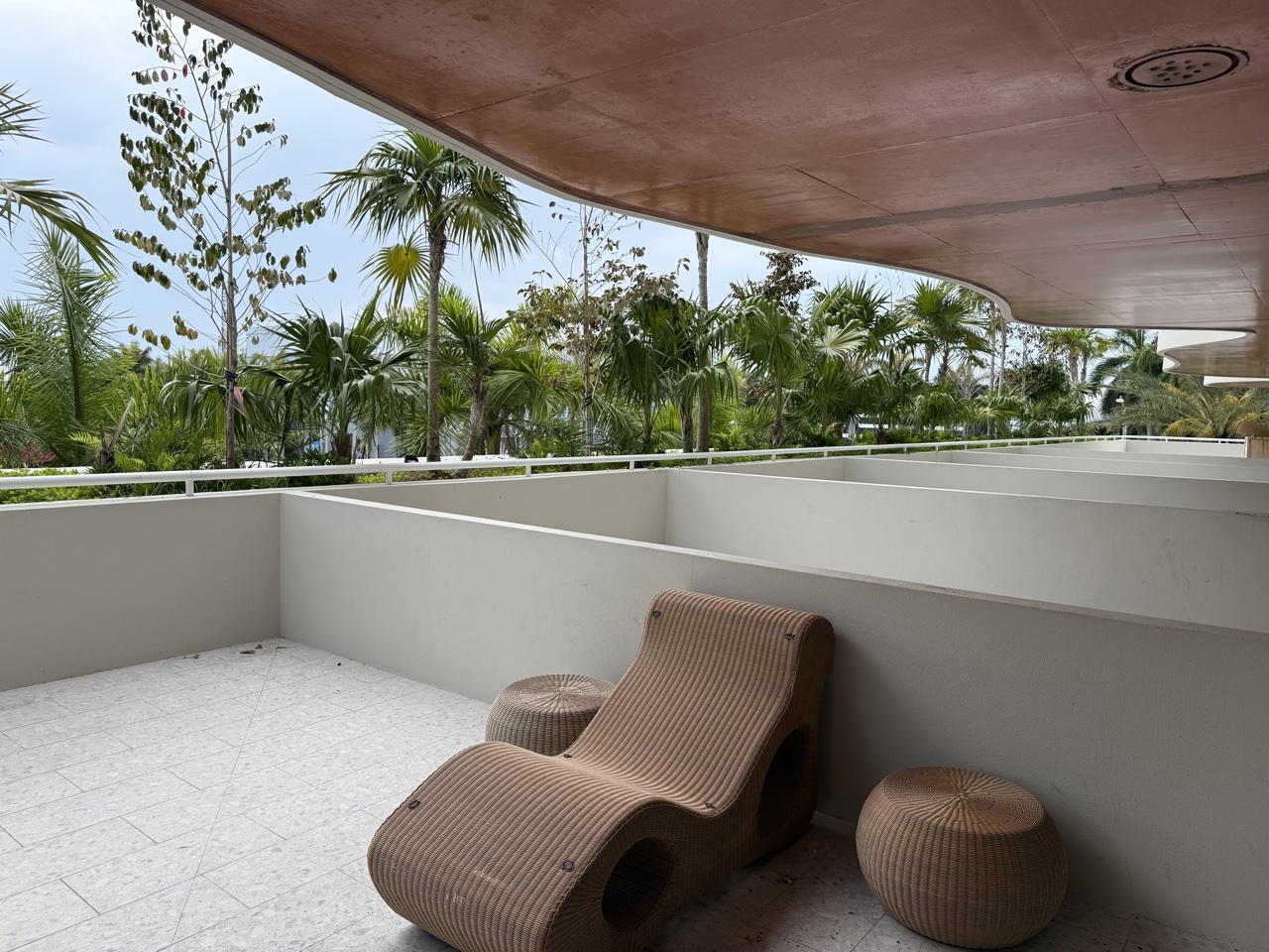 Thompson Miami Beach courtesy of Hyatt Hotels-balcony with lounger
