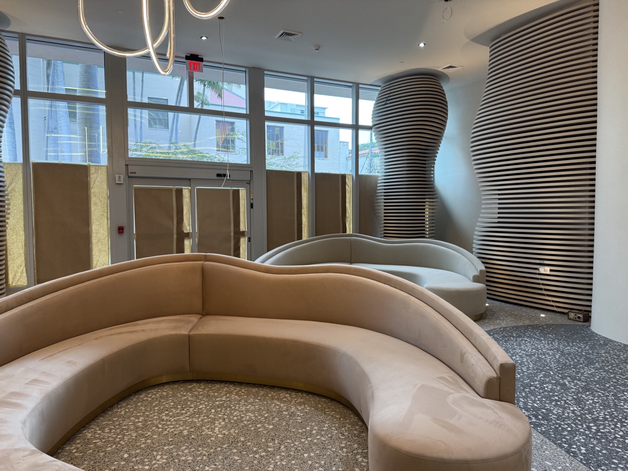 Thompson Miami Beach courtesy of Hyatt Hotels-lobby seating