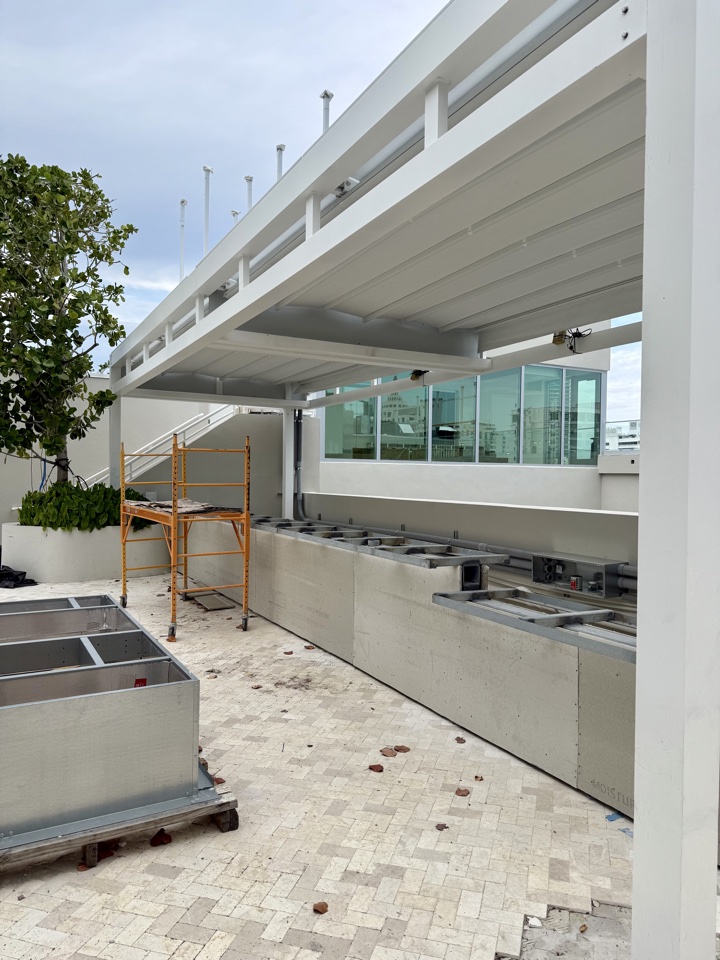 Thompson Miami Beach courtesy of Hyatt Hotels-rooftop bar area