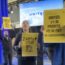 United Flight Attendant Polaris Protest