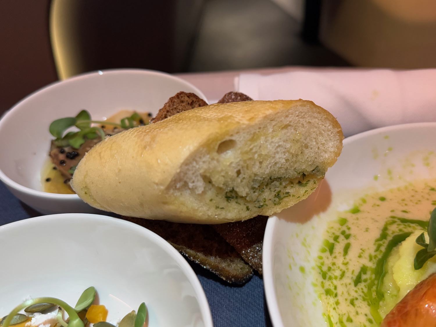 a close up of food