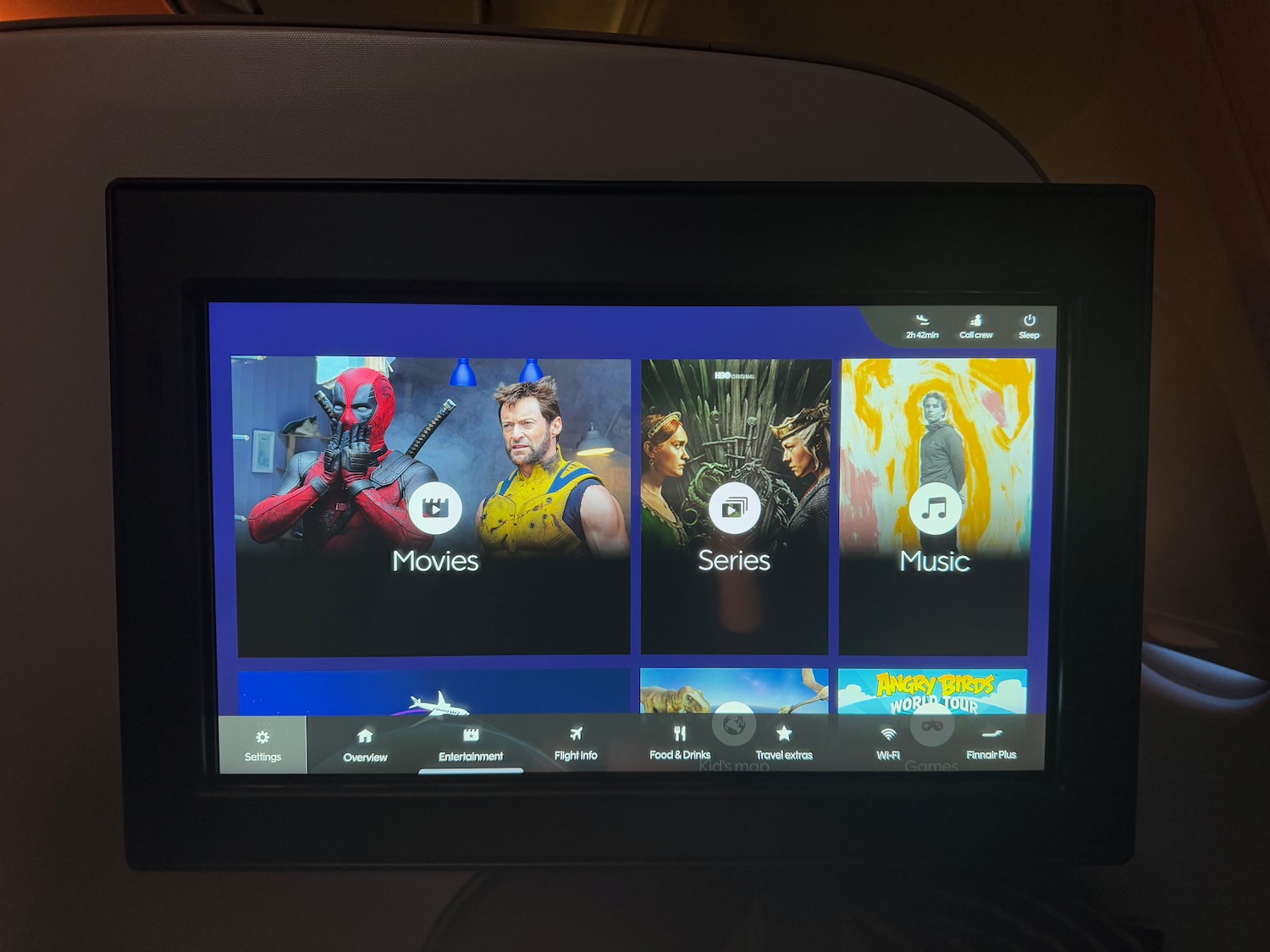 a screen shot of a device