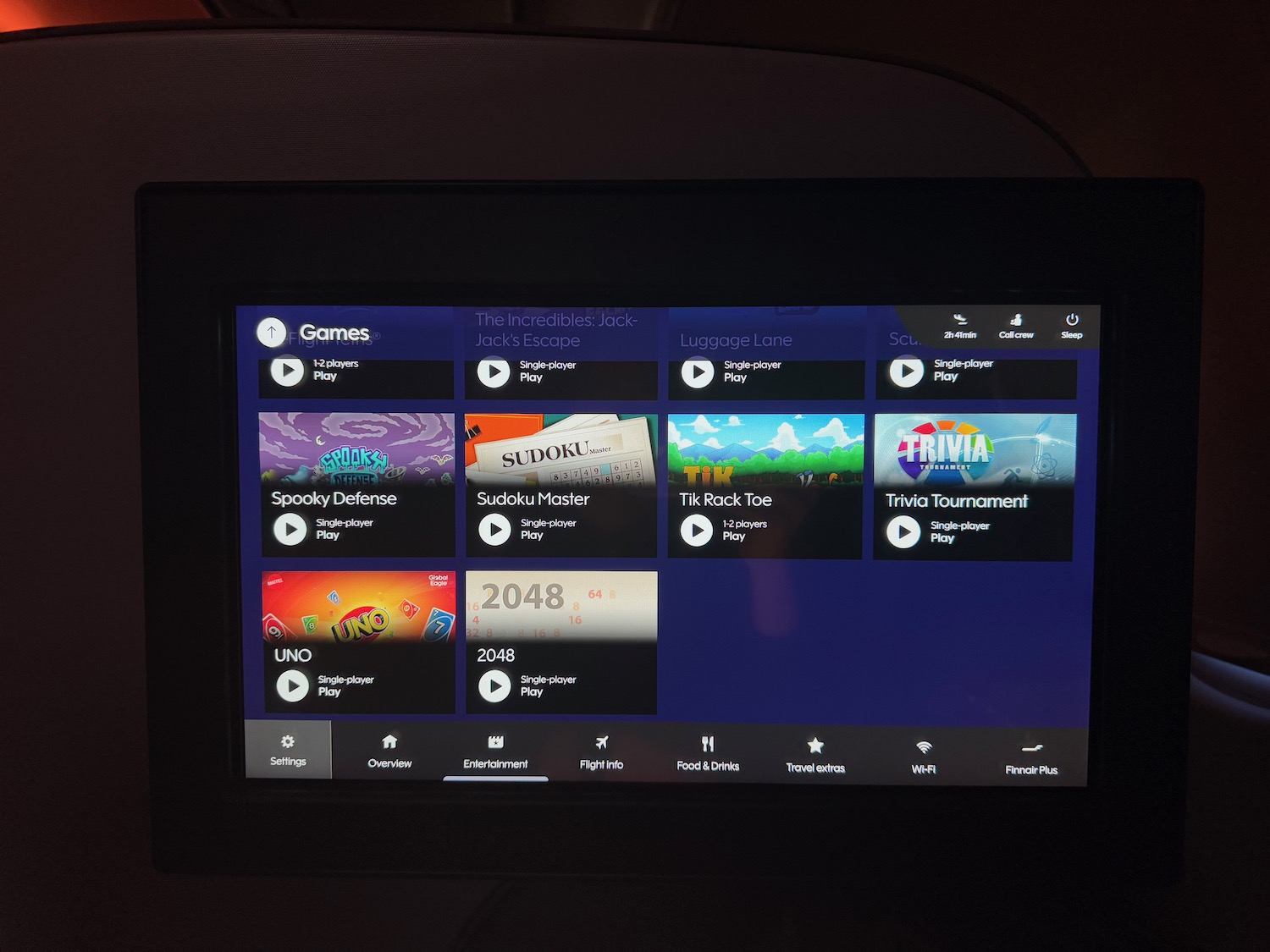 a screen shot of a device