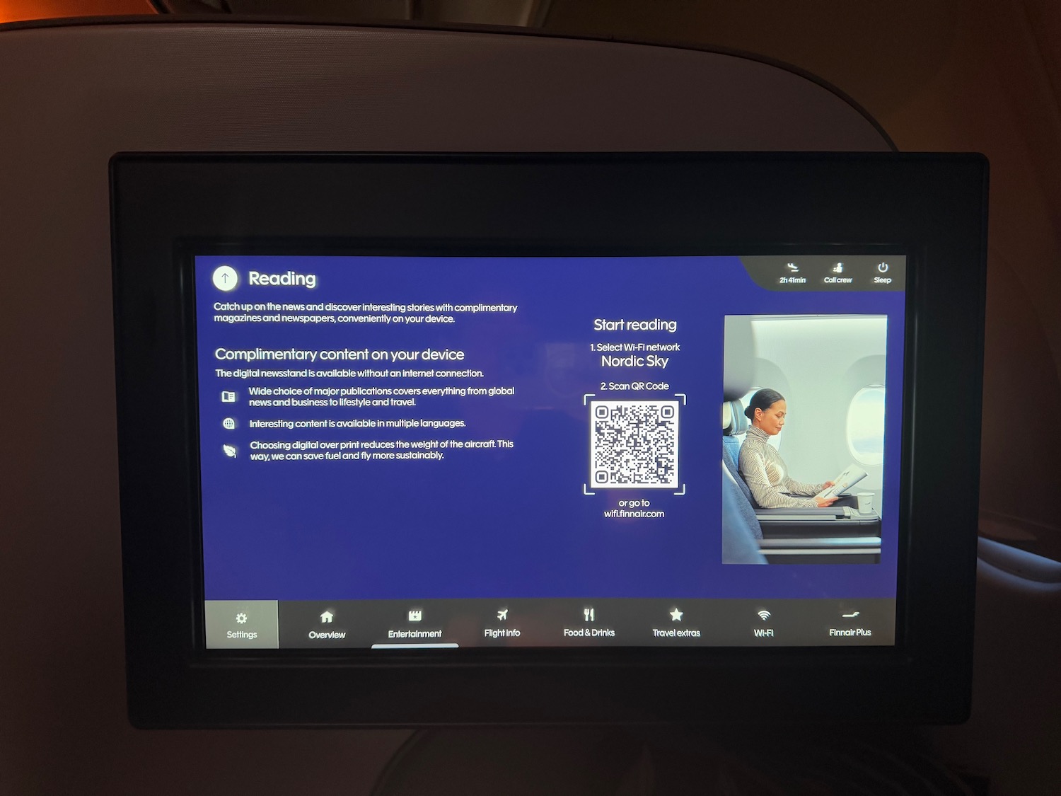 a screen shot of a device