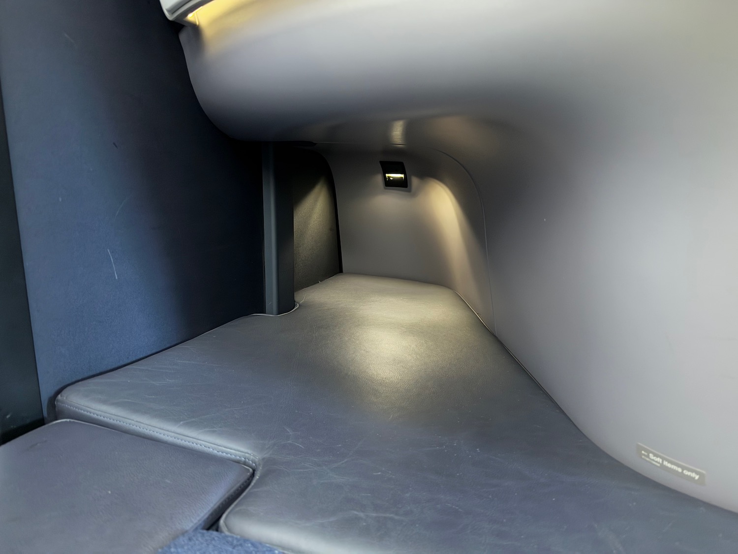 a seat in a plane