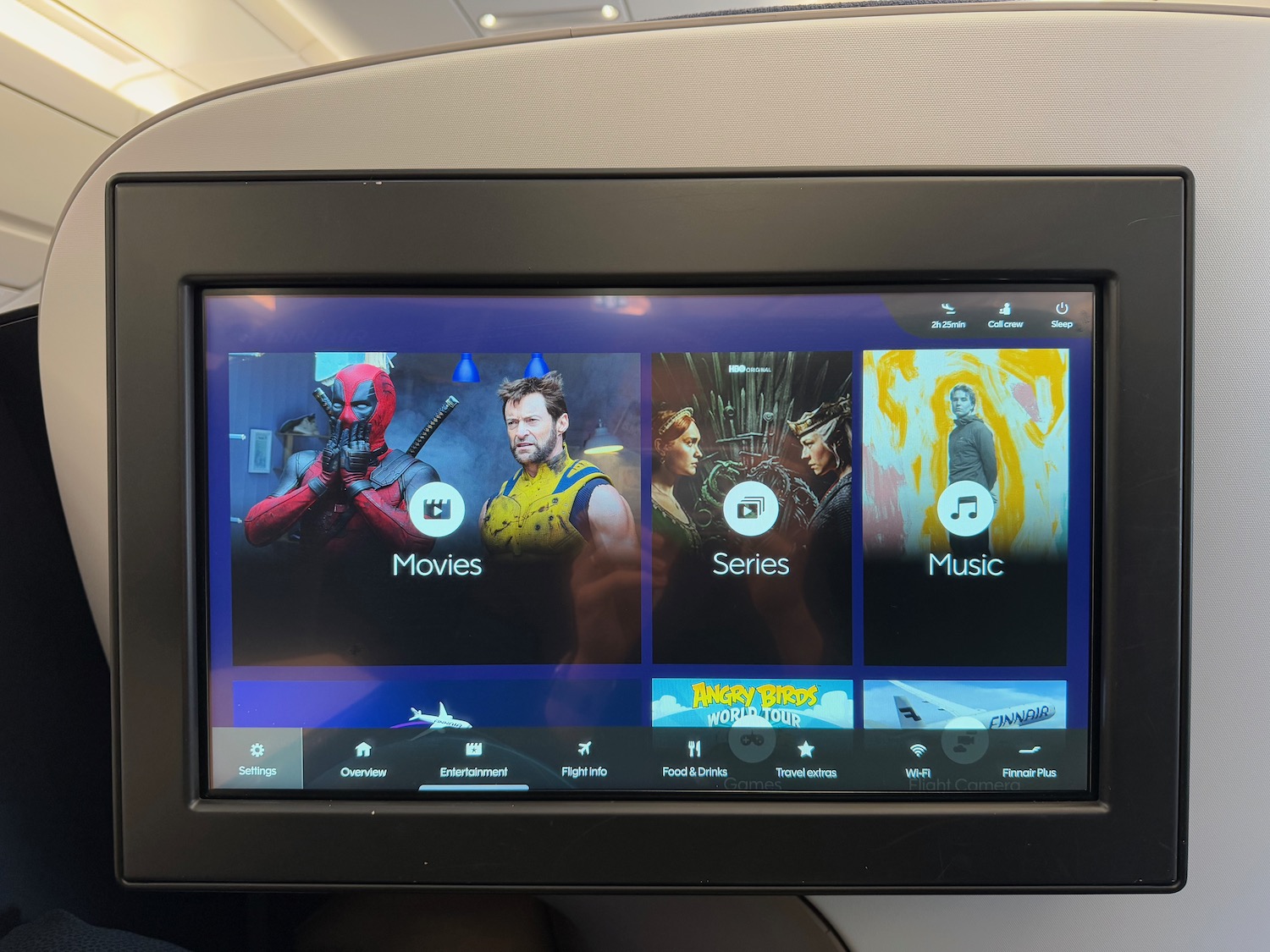 a screen with a screen showing different images