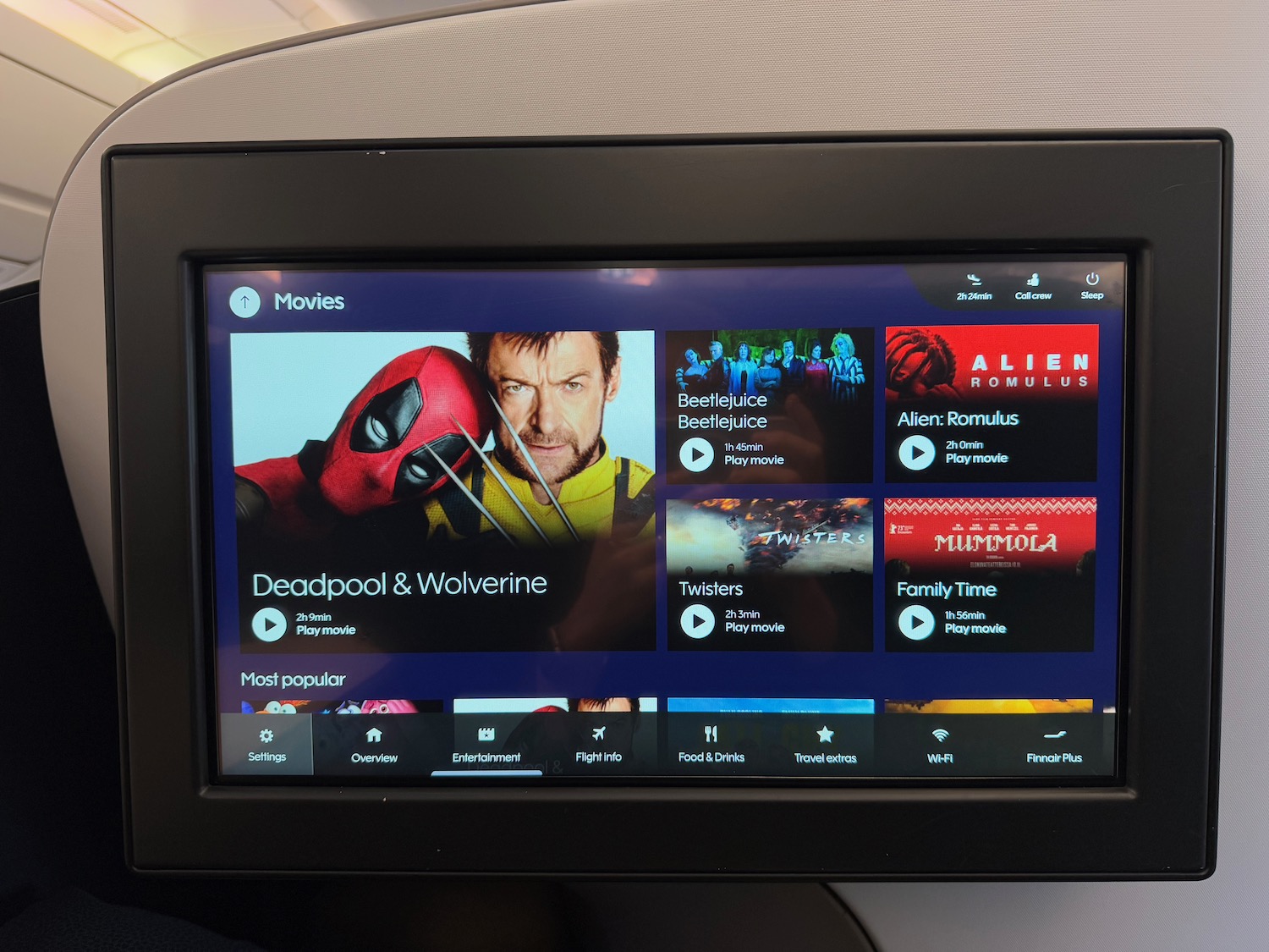 a screen with a screen on it