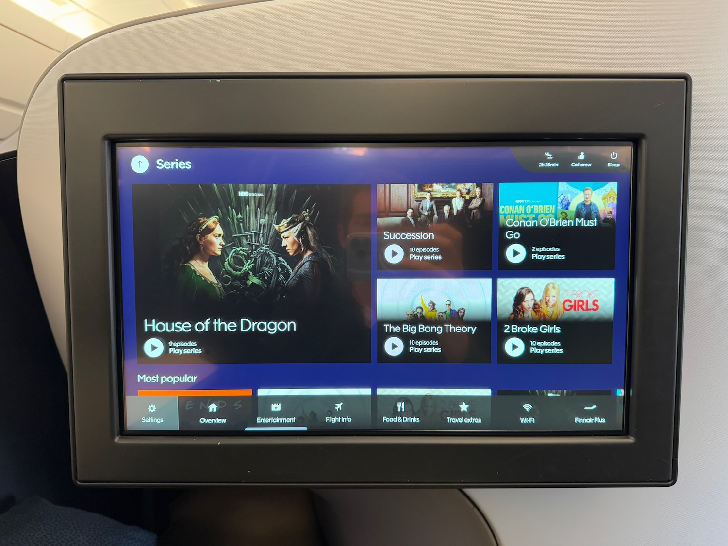 a screen with a screen on it