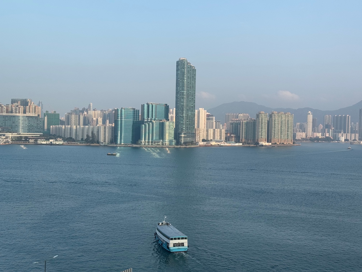 a boat in the water