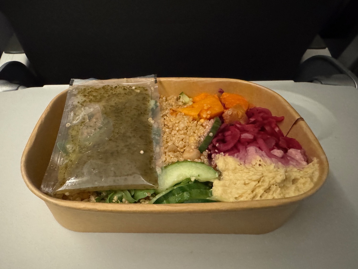 a bowl of food on a table