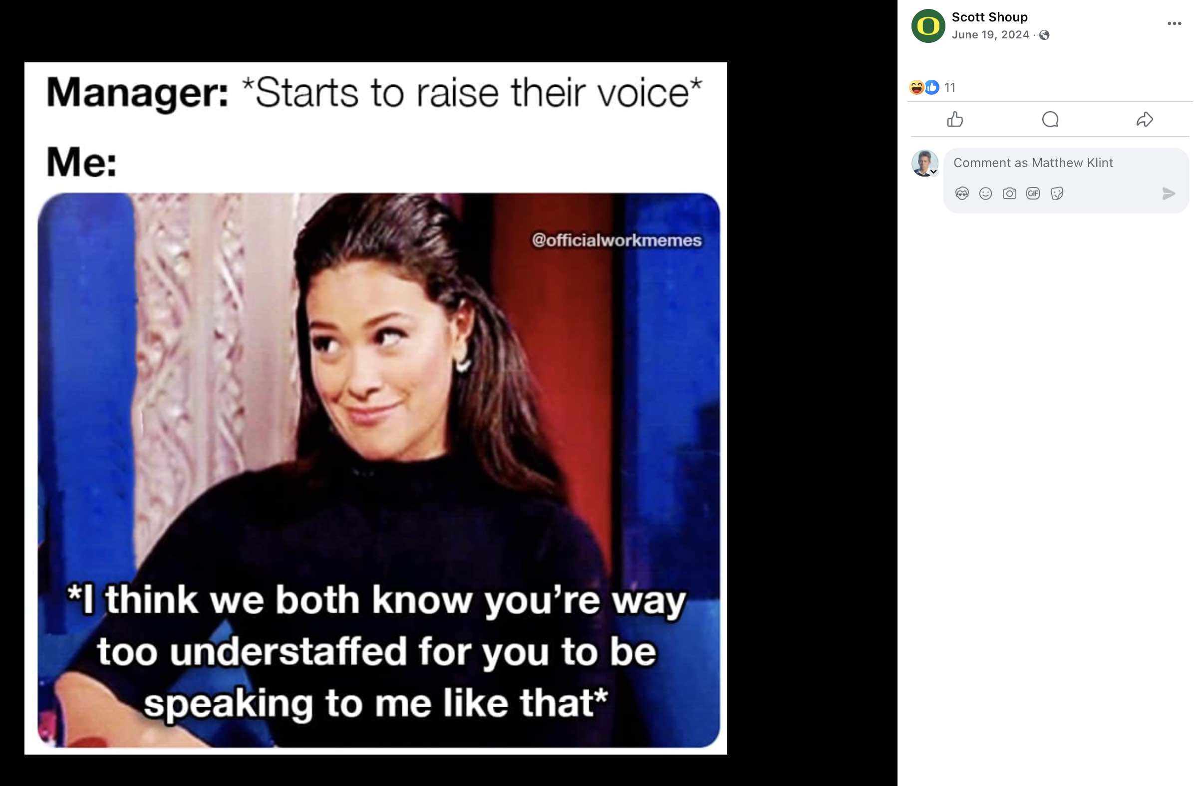 a screenshot of a woman