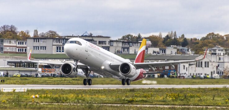 Airbus delivers first A321XLR to Iberia courtesy of Airbus