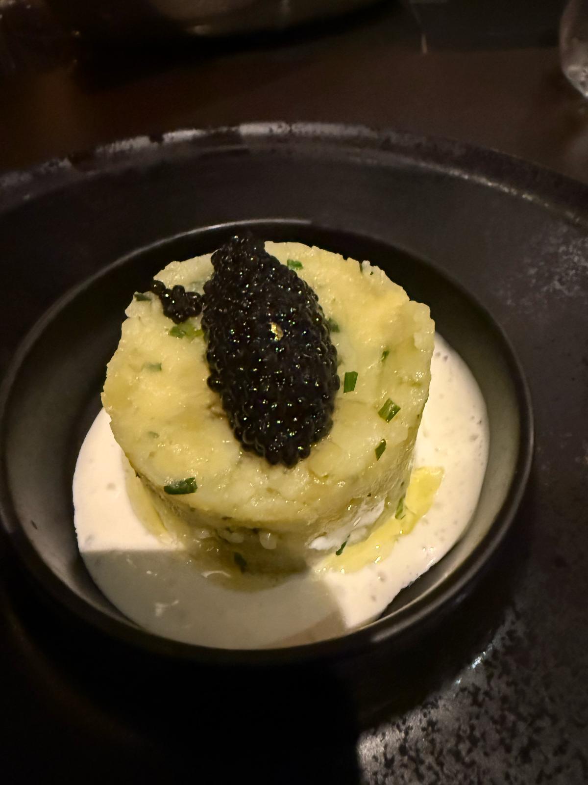 Caviar onboard Explora Journeys