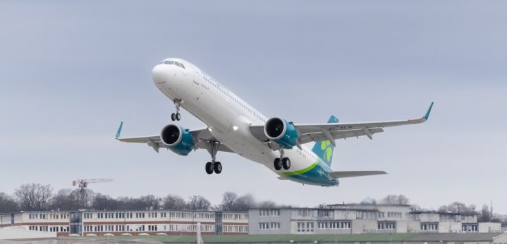 First A321XLR to Aer Lingus courtesy of Airbus