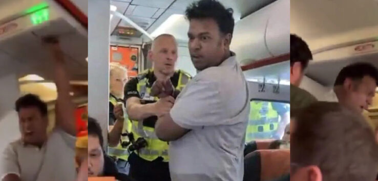easyJet bomb threat Trump flight
