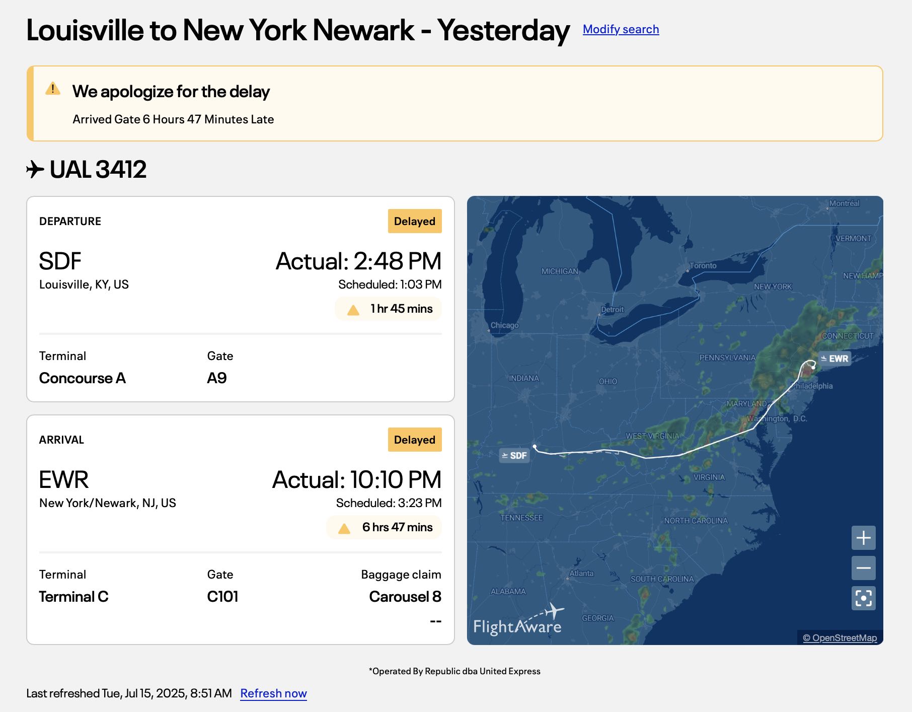 a screenshot of a map