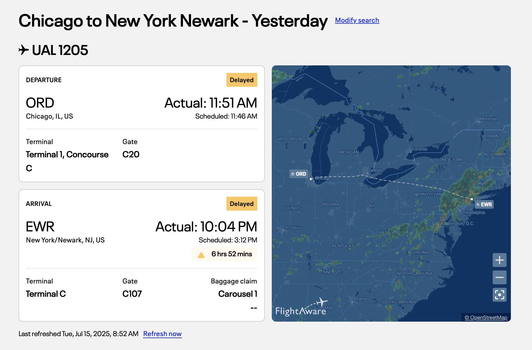 a screenshot of a map