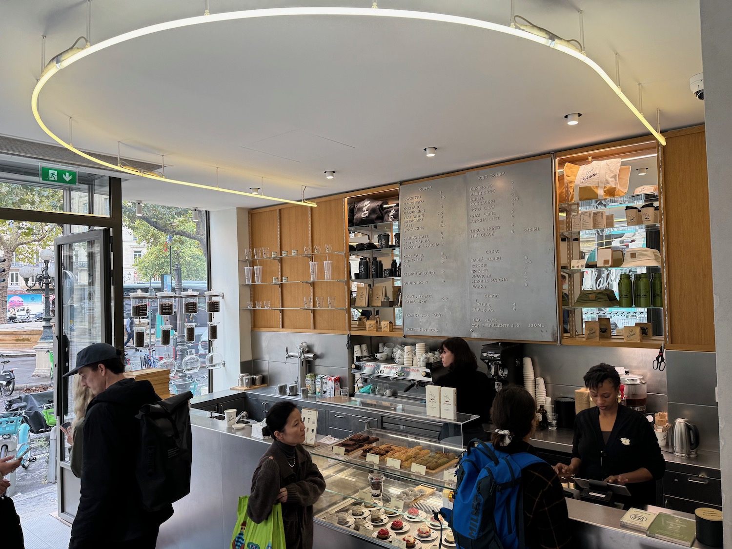 people in a coffee shop