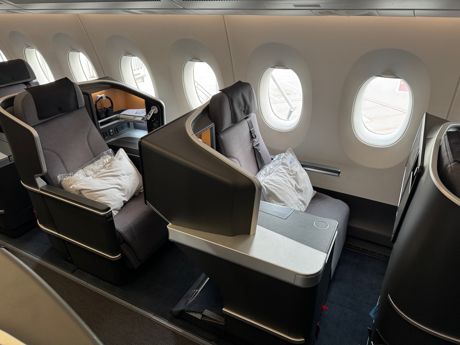 a seats in a plane