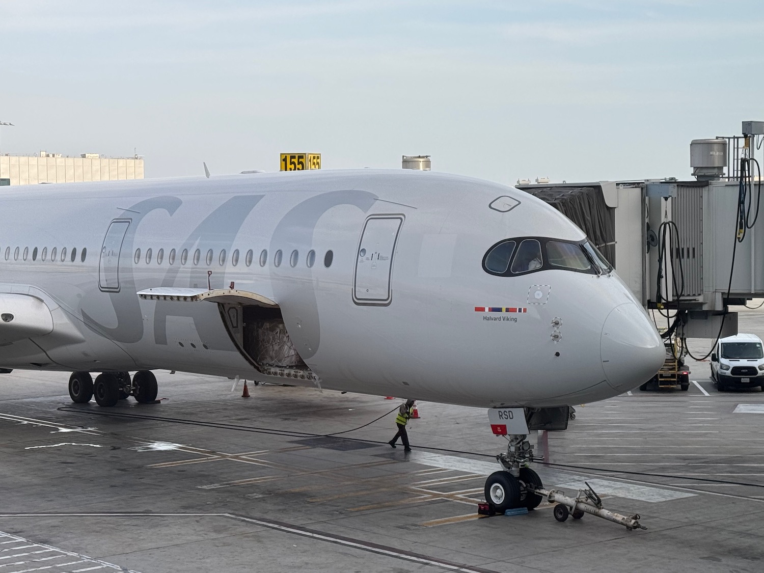 a plane with a door open