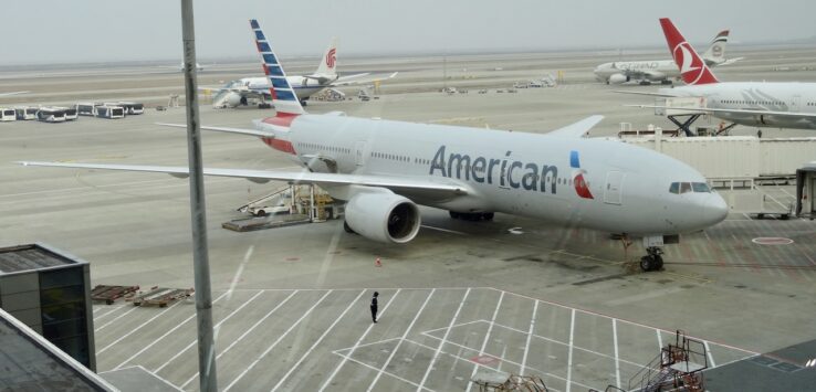 American Airlines Boeing 777-200 China
