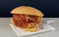 Chicken Parmesan Sandwich United Airlines