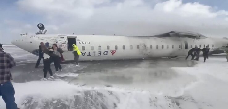 Delta flight attendant lawsuit Toronto crash