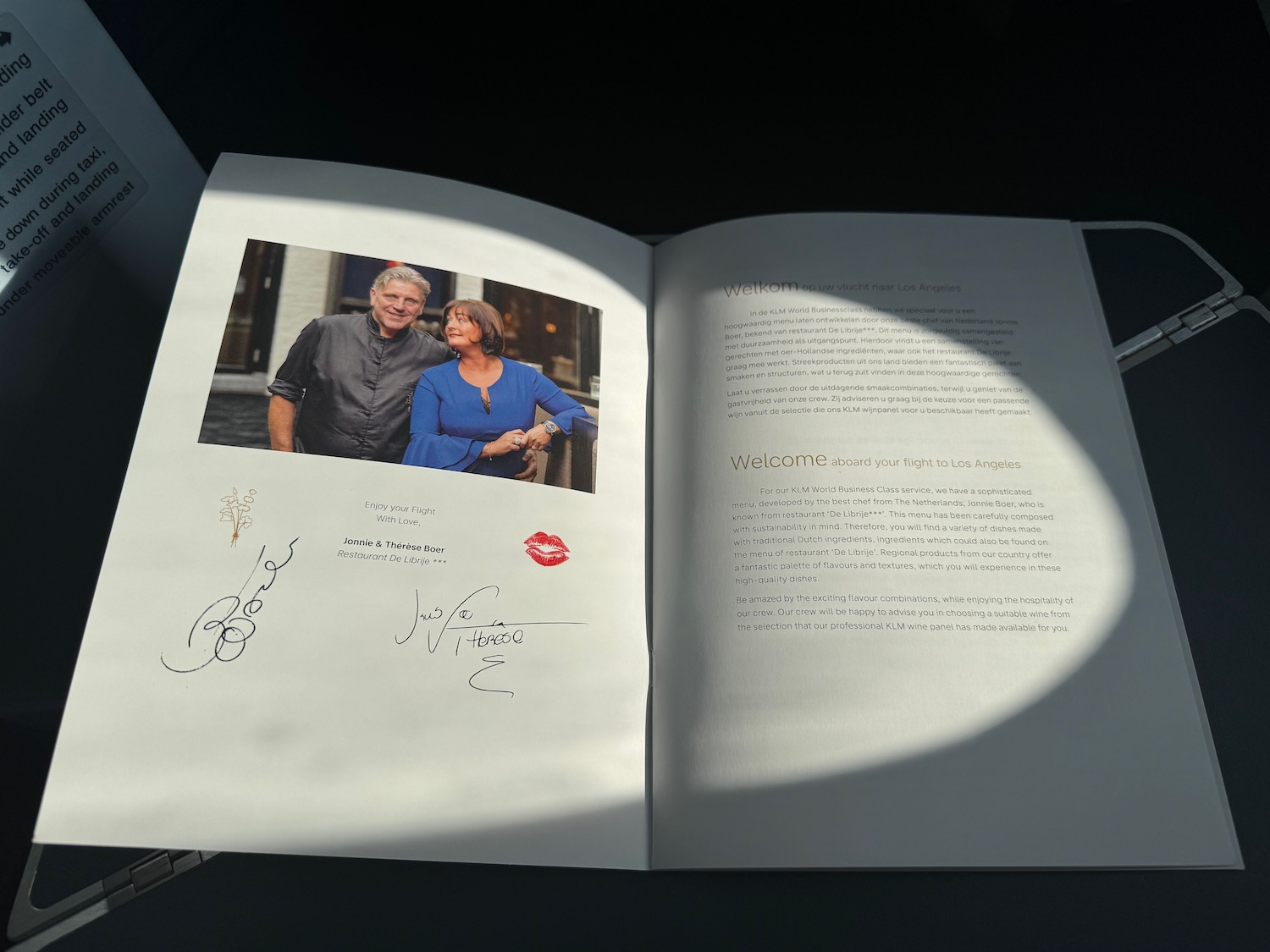 a book with a picture of a man and woman