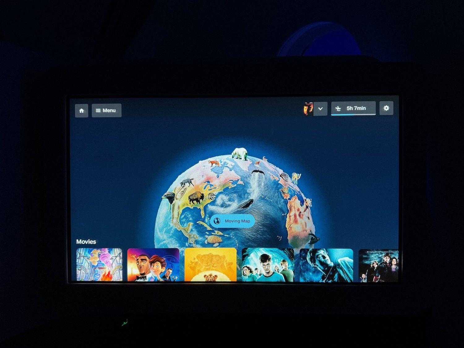 a screen shot of a television