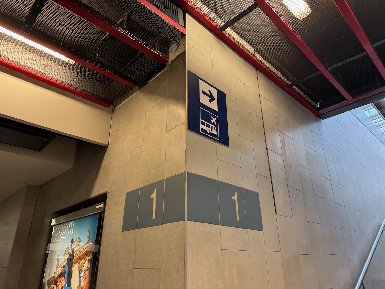 a sign on the wall