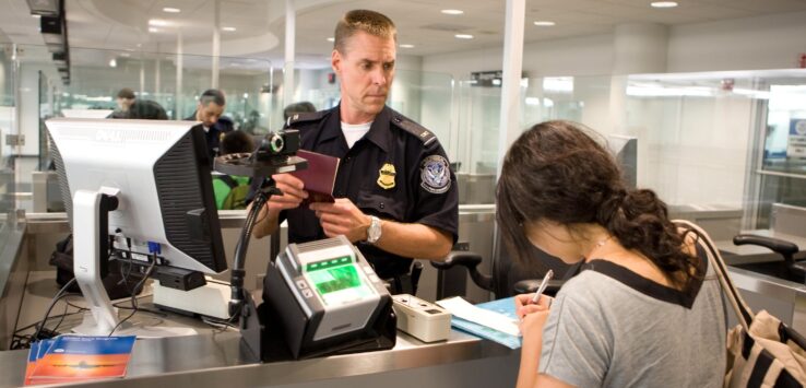 U.S. visa bond airport restrictions