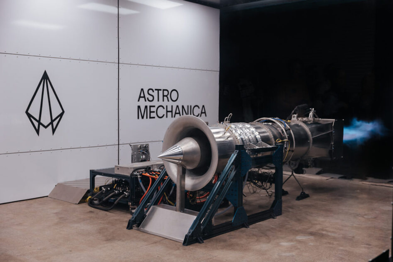 a machine on a stand