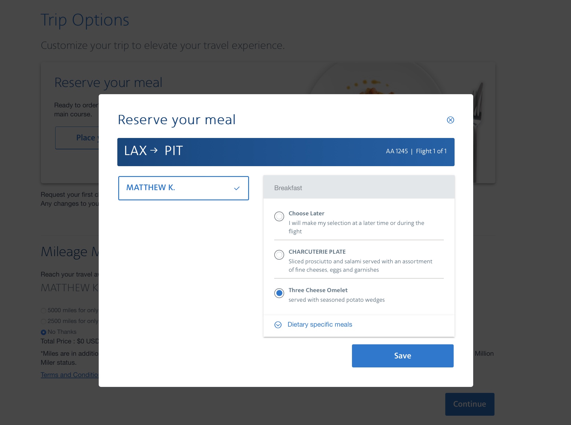 a screenshot of a menu
