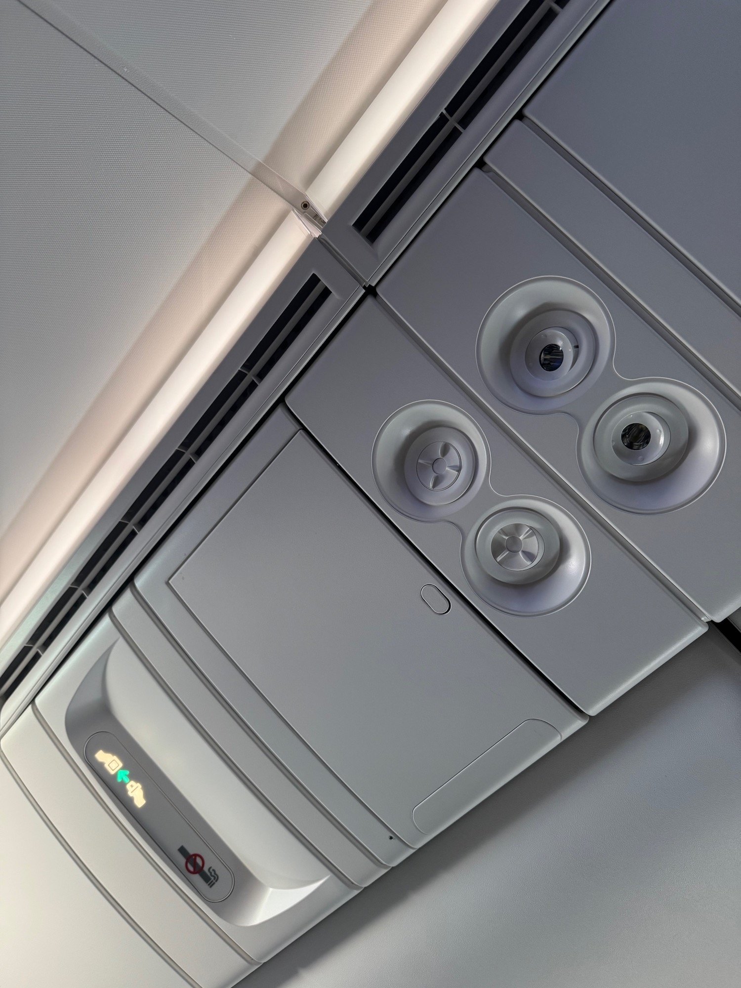 a close up of a panel