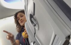 American Airlines passenger tells flight attendant to shut up